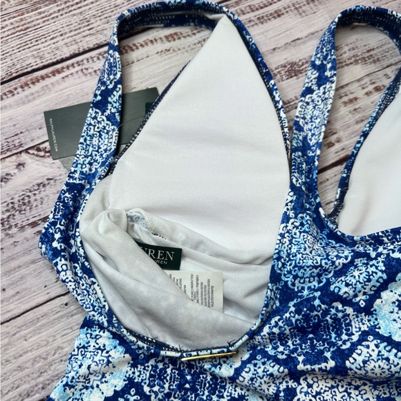 Ralph Lauren Beach Club One Piece Swimsuit - Picture 2 of 7